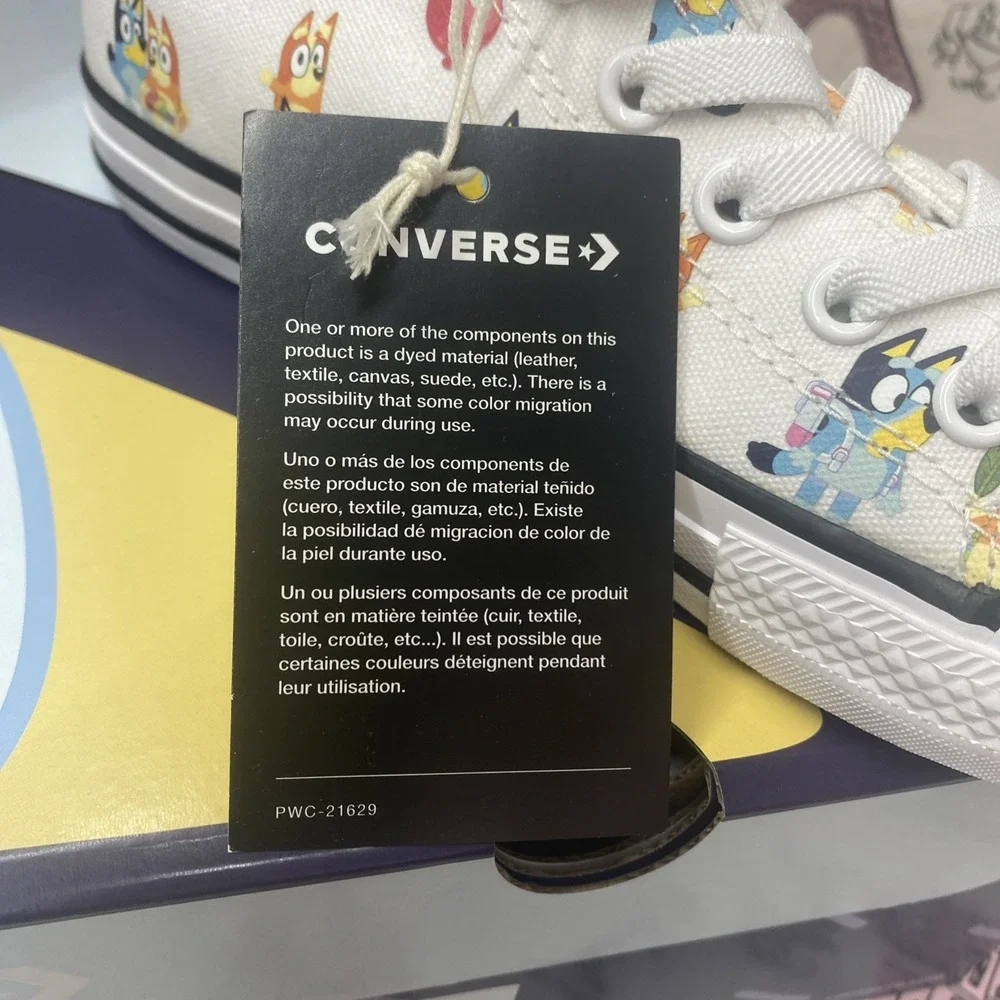 Converse X Bluey Chuck Taylor All Star Easy-on Size‎ 2Y